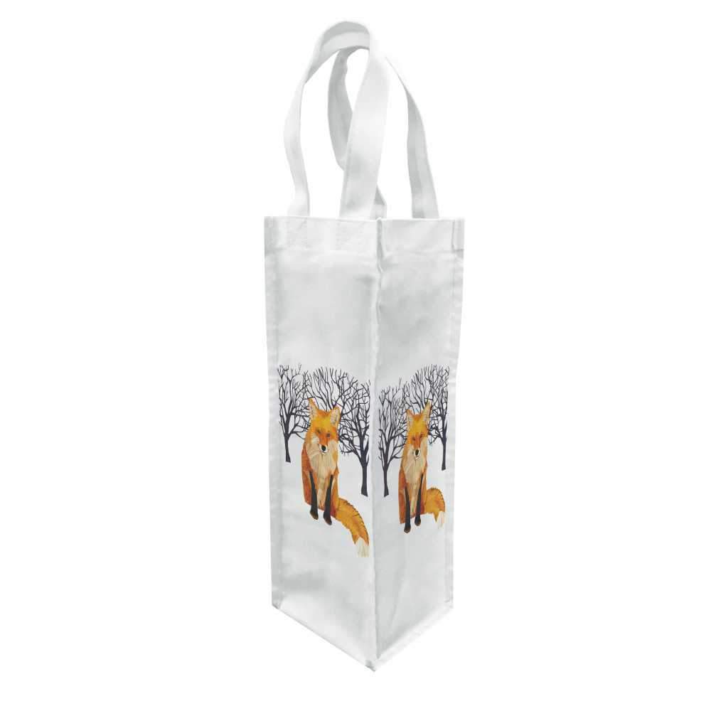 Winter Canvas Tote Bag