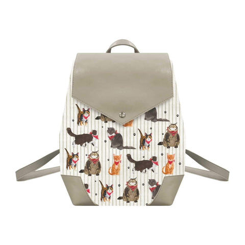 The Meow Meow Gang Canvas Backpack