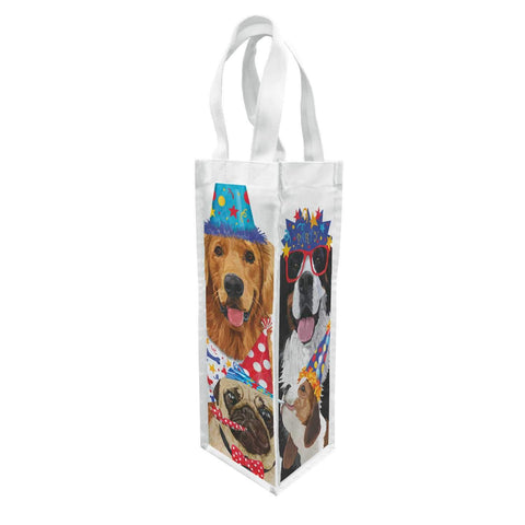 Party Pooches Canvas Bottle Bag