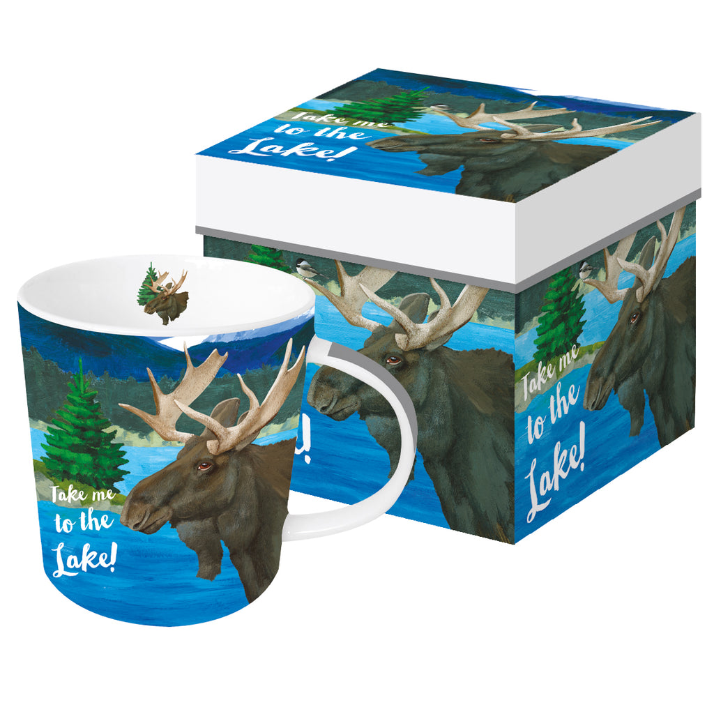 Moose Lake Gift-Boxed Mug
